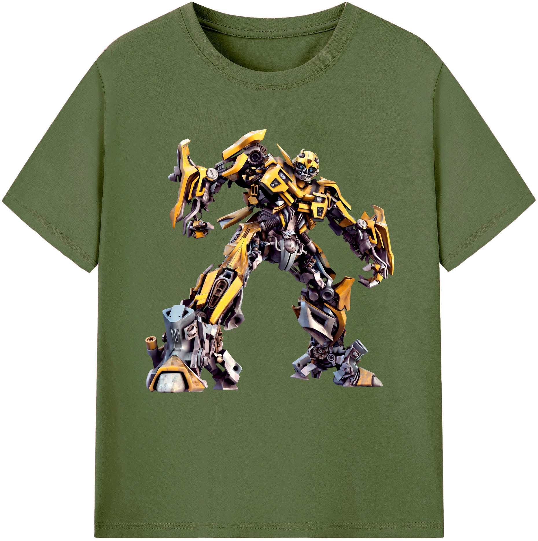 （画像用） Transformers トランスフォーマー 綿100％半袖Tシャツ（フロントプリント）